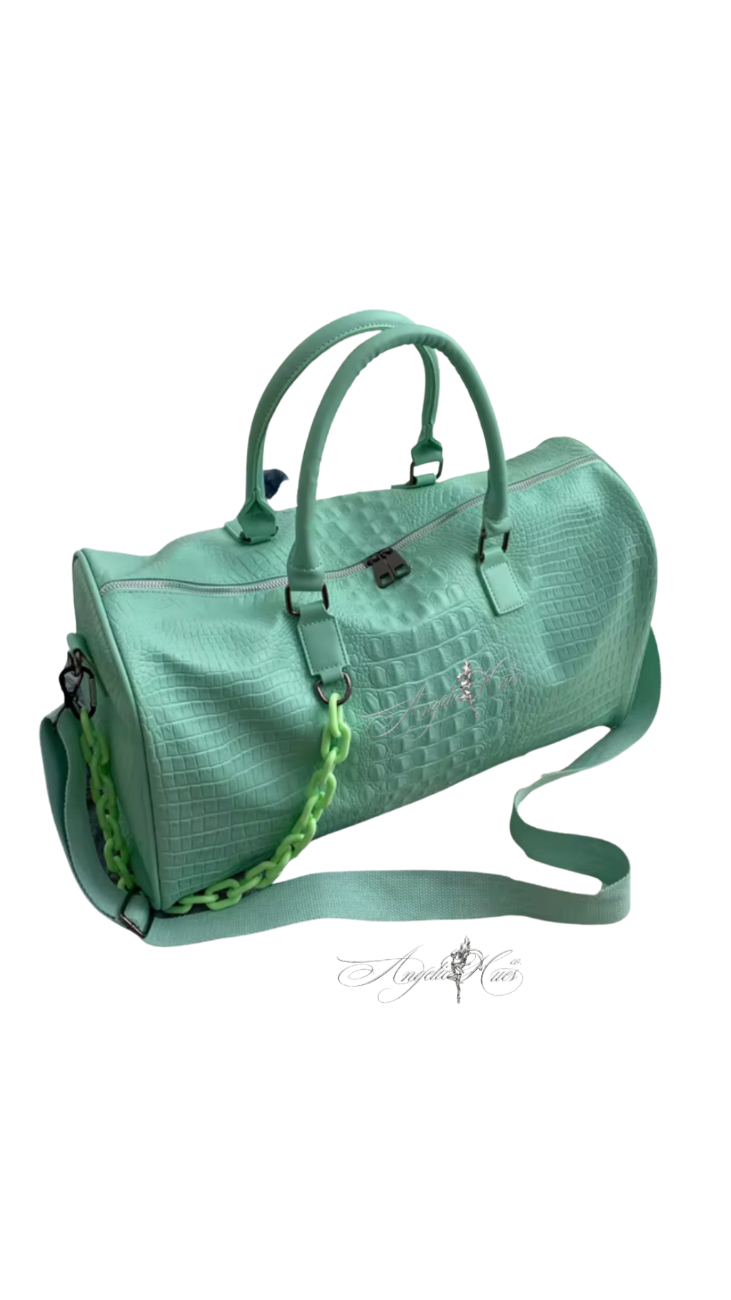 888 abundance Duffle 2.0 (CYAN CYAN)