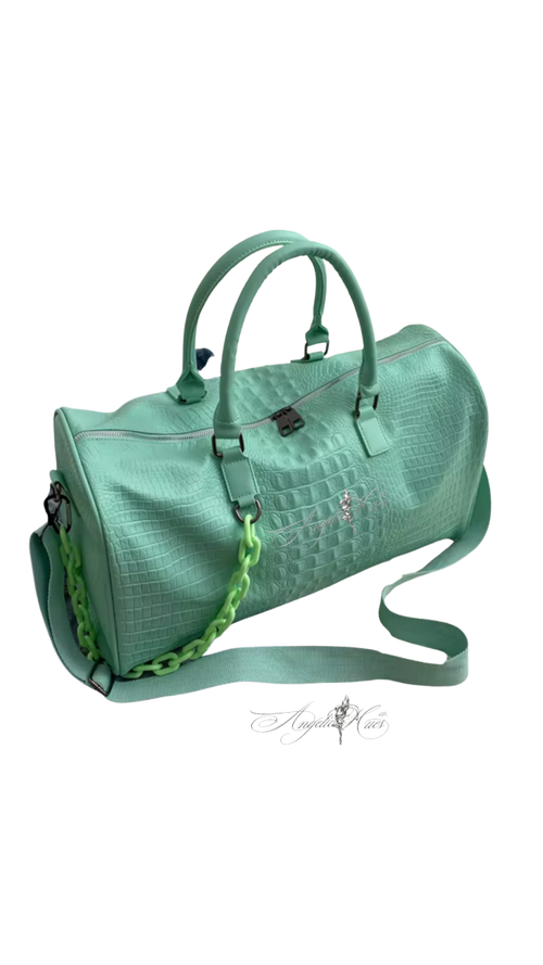 888 abundance Duffle 2.0 (CYAN CYAN)