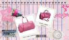 888 duffle bag 2.0 (Rose Candy)